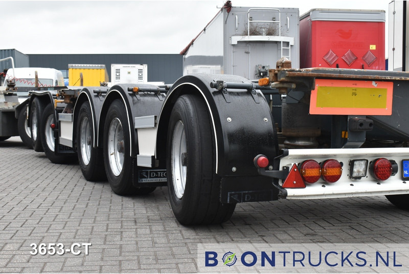 D-Tec CT-60-05D COMBITRAILER | 2x20-30-40-45ft HC * 3x STEERING * 3x LIFT AXLE * NL TRAILER - Semireboque transportador de contêineres/ Caixa móvel: foto 2 D-Tec CT-60-05D COMBITRAILER | 2x20-30-40-45ft HC * 3x STEERING * 3x LIFT AXLE * NL TRAILER - Semireboque transportador de contêineres/ Caixa móvel: foto 2