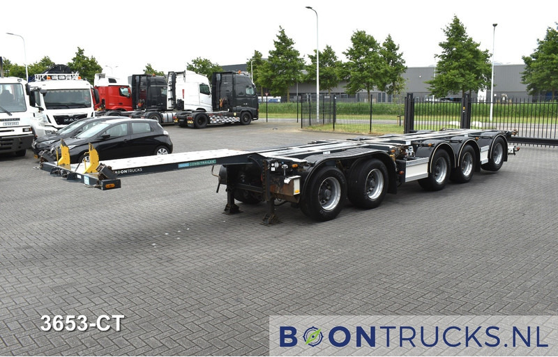 D-Tec CT-60-05D COMBITRAILER | 2x20-30-40-45ft HC * 3x STEERING * 3x LIFT AXLE * NL TRAILER - Semireboque transportador de contêineres/ Caixa móvel: foto 5 D-Tec CT-60-05D COMBITRAILER | 2x20-30-40-45ft HC * 3x STEERING * 3x LIFT AXLE * NL TRAILER - Semireboque transportador de contêineres/ Caixa móvel: foto 5