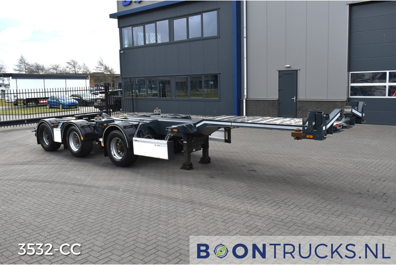 D-Tec CTD-40-03D COMBIDOLLY | LZV * 20ft * STUURAS * LIFTAS * NL TRAILER * APK 07-2025 - Semireboque transportador de contêineres/ Caixa móvel: foto 4 D-Tec CTD-40-03D COMBIDOLLY | LZV * 20ft * STUURAS * LIFTAS * NL TRAILER * APK 07-2025 - Semireboque transportador de contêineres/ Caixa móvel: foto 4