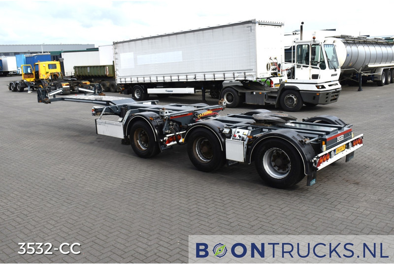 D-Tec CTD-40-03D COMBIDOLLY | LZV * 20ft * STUURAS * LIFTAS * NL TRAILER * APK 07-2025 - Semireboque transportador de contêineres/ Caixa móvel: foto 3 D-Tec CTD-40-03D COMBIDOLLY | LZV * 20ft * STUURAS * LIFTAS * NL TRAILER * APK 07-2025 - Semireboque transportador de contêineres/ Caixa móvel: foto 3