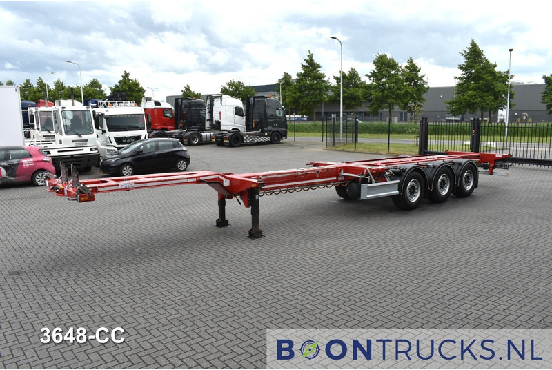 D-Tec FLEXITRAILER | 2x20-30-40-45ft HC * 2x LIFT AXLE * 2x EXTENDABLE * DISC BRAKES * MOT 05-2026 - Semireboque transportador de contêineres/ Caixa móvel: foto 5 D-Tec FLEXITRAILER | 2x20-30-40-45ft HC * 2x LIFT AXLE * 2x EXTENDABLE * DISC BRAKES * MOT 05-2026 - Semireboque transportador de contêineres/ Caixa móvel: foto 5
