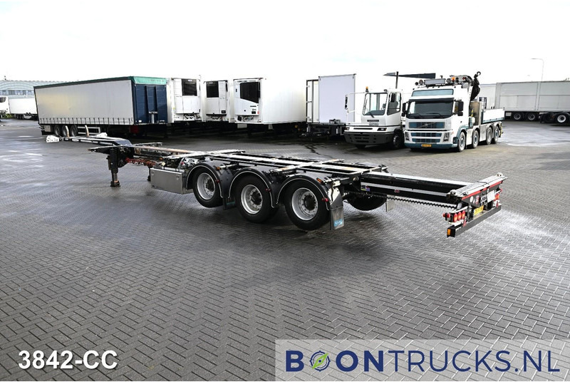 D-Tec FLEXITRAILER | 2x20-30-40-45ft HC * 2x LIFT AXLE * 3x EXTENDABLE * ADR * APK 10-2026 * NL TRAILER - Semireboque transportador de contêineres/ Caixa móvel: foto 3 D-Tec FLEXITRAILER | 2x20-30-40-45ft HC * 2x LIFT AXLE * 3x EXTENDABLE * ADR * APK 10-2026 * NL TRAILER - Semireboque transportador de contêineres/ Caixa móvel: foto 3