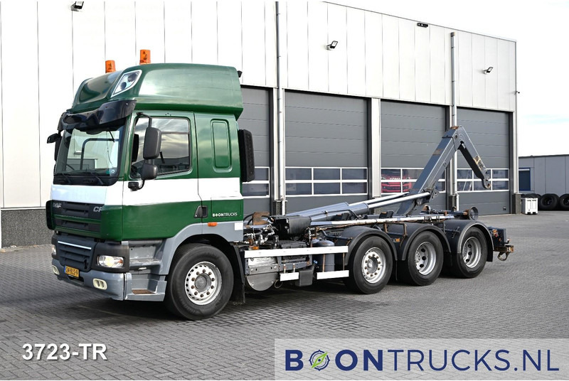 DAF CF85.510 8x2 | EURO5 * HAAKARM * 2x STUURAS * 2x LIFTAS * NL TRUCK * APK 01-2026 - Caminhão polibenne: foto 1 DAF CF85.510 8x2 | EURO5 * HAAKARM * 2x STUURAS * 2x LIFTAS * NL TRUCK * APK 01-2026 - Caminhão polibenne: foto 1