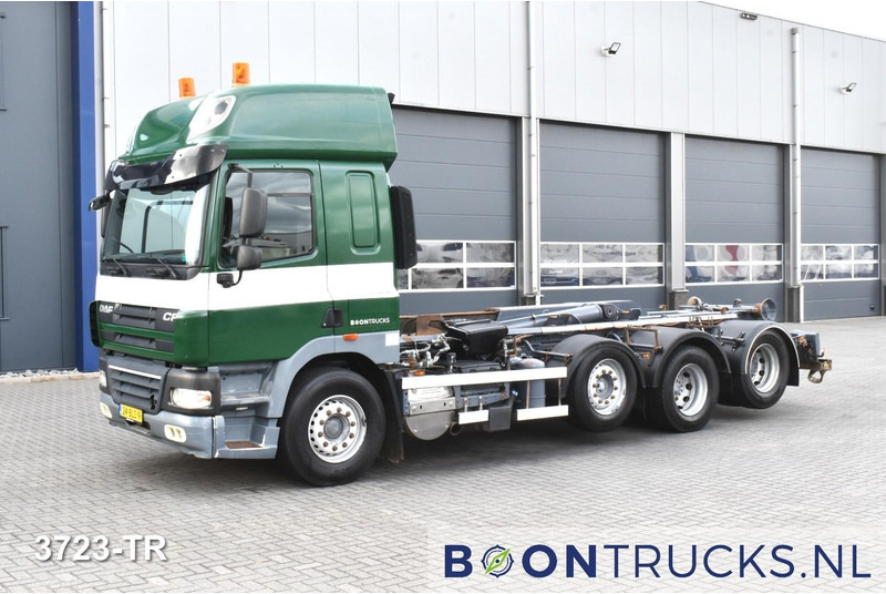 DAF CF85.510 8x2 | EURO5 * HAAKARM * 2x STUURAS * 2x LIFTAS * NL TRUCK * APK 01-2026 - Caminhão polibenne: foto 3 DAF CF85.510 8x2 | EURO5 * HAAKARM * 2x STUURAS * 2x LIFTAS * NL TRUCK * APK 01-2026 - Caminhão polibenne: foto 3