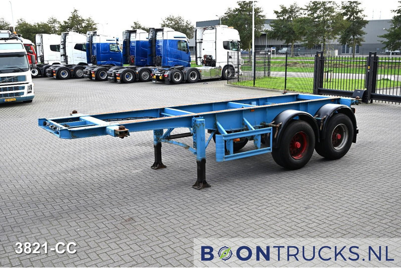 KOHLER CS 20/2 CHASSIS | 20ft * STEEL SUSPENSION * BPW / DRUM * 9x AVAILABLE - Semireboque transportador de contêineres/ Caixa móvel: foto 4 KOHLER CS 20/2 CHASSIS | 20ft * STEEL SUSPENSION * BPW / DRUM * 9x AVAILABLE - Semireboque transportador de contêineres/ Caixa móvel: foto 4