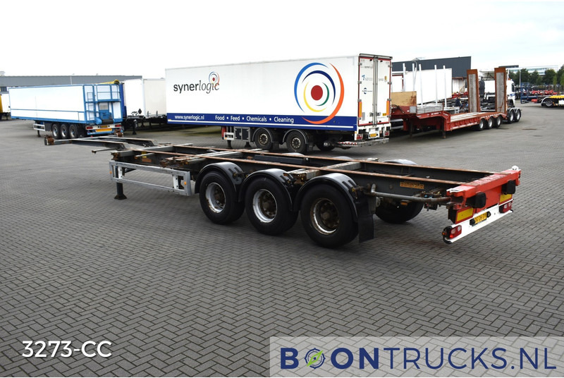 Krone SDC 27 FIXED | 2x20-30-40ft HC * LIFT AXLE * NL TRAILER - Semireboque transportador de contêineres/ Caixa móvel: foto 2 Krone SDC 27 FIXED | 2x20-30-40ft HC * LIFT AXLE * NL TRAILER - Semireboque transportador de contêineres/ Caixa móvel: foto 2