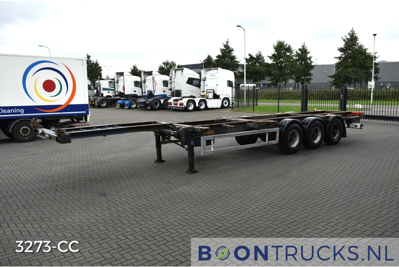 Krone SDC 27 FIXED | 2x20-30-40ft HC * LIFT AXLE * NL TRAILER - Semireboque transportador de contêineres/ Caixa móvel: foto 3 Krone SDC 27 FIXED | 2x20-30-40ft HC * LIFT AXLE * NL TRAILER - Semireboque transportador de contêineres/ Caixa móvel: foto 3