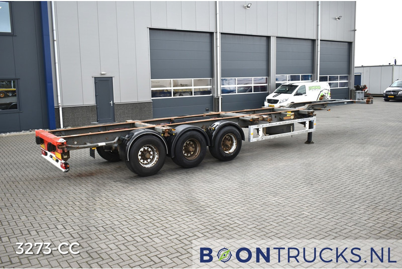 Krone SDC 27 FIXED | 2x20-30-40ft HC * LIFT AXLE * NL TRAILER - Semireboque transportador de contêineres/ Caixa móvel: foto 1 Krone SDC 27 FIXED | 2x20-30-40ft HC * LIFT AXLE * NL TRAILER - Semireboque transportador de contêineres/ Caixa móvel: foto 1