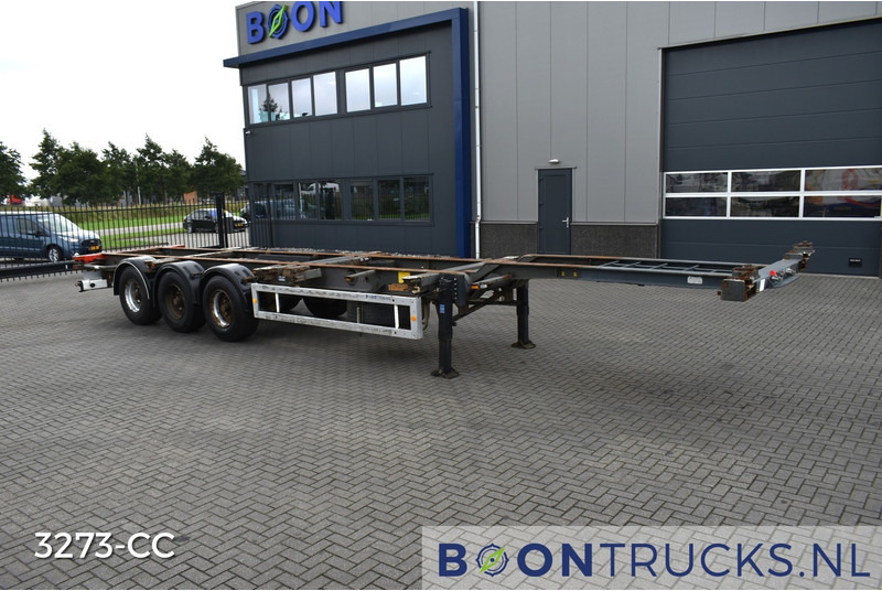 Krone SDC 27 FIXED | 2x20-30-40ft HC * LIFT AXLE * NL TRAILER - Semireboque transportador de contêineres/ Caixa móvel: foto 4 Krone SDC 27 FIXED | 2x20-30-40ft HC * LIFT AXLE * NL TRAILER - Semireboque transportador de contêineres/ Caixa móvel: foto 4