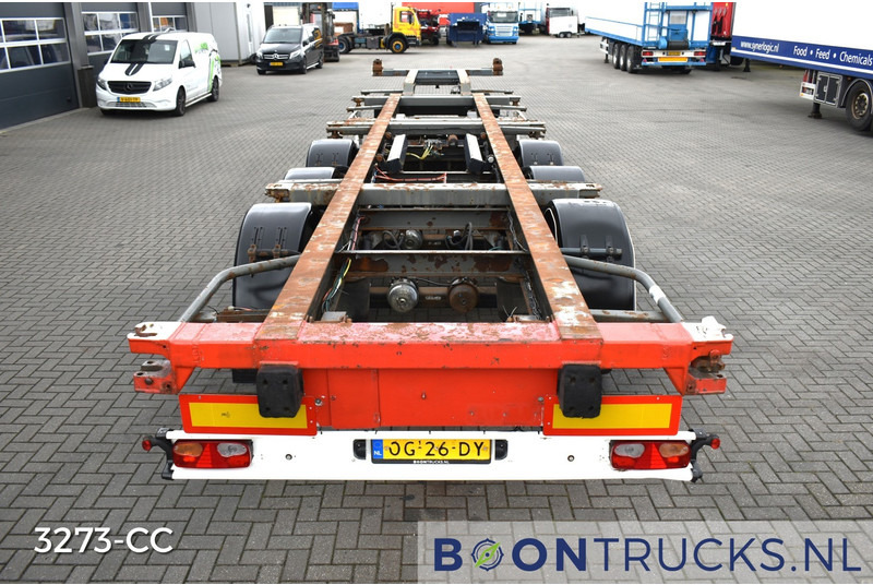 Krone SDC 27 FIXED | 2x20-30-40ft HC * LIFT AXLE * NL TRAILER - Semireboque transportador de contêineres/ Caixa móvel: foto 5 Krone SDC 27 FIXED | 2x20-30-40ft HC * LIFT AXLE * NL TRAILER - Semireboque transportador de contêineres/ Caixa móvel: foto 5