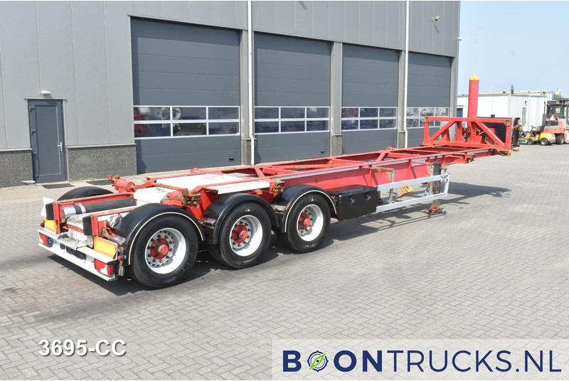 LAG O-3-CC | 30ft TIPPING CHASSIS * 24v SELF SUPPORT * BPW/DISC - Semireboque transportador de contêineres/ Caixa móvel: foto 1 LAG O-3-CC | 30ft TIPPING CHASSIS * 24v SELF SUPPORT * BPW/DISC - Semireboque transportador de contêineres/ Caixa móvel: foto 1