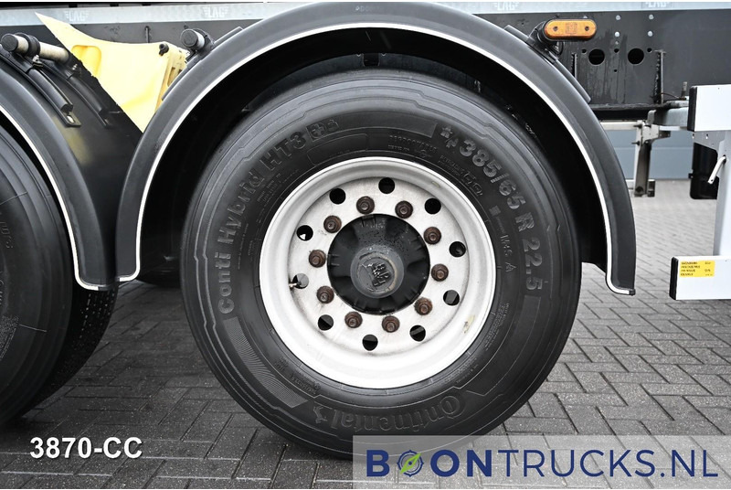 Semireboque transportador de contêineres/ Caixa móvel LAG O-3-CC TANK CHASSIS | 20t * 3250 Kg * ADR AT-FL-OX * BPW / DISC: foto 20