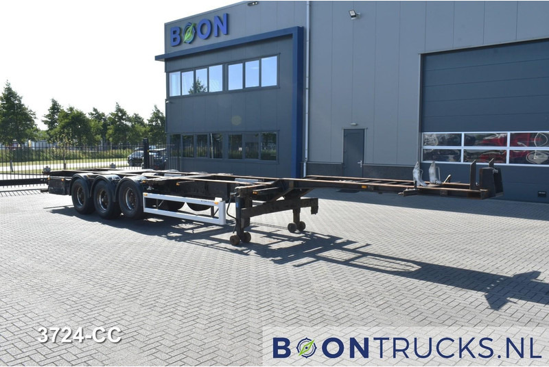 Pacton T3-007 | 2x20-40-45ft HC * LIFT AXLE * BPW * NL TRAILER - Semireboque transportador de contêineres/ Caixa móvel: foto 4 Pacton T3-007 | 2x20-40-45ft HC * LIFT AXLE * BPW * NL TRAILER - Semireboque transportador de contêineres/ Caixa móvel: foto 4