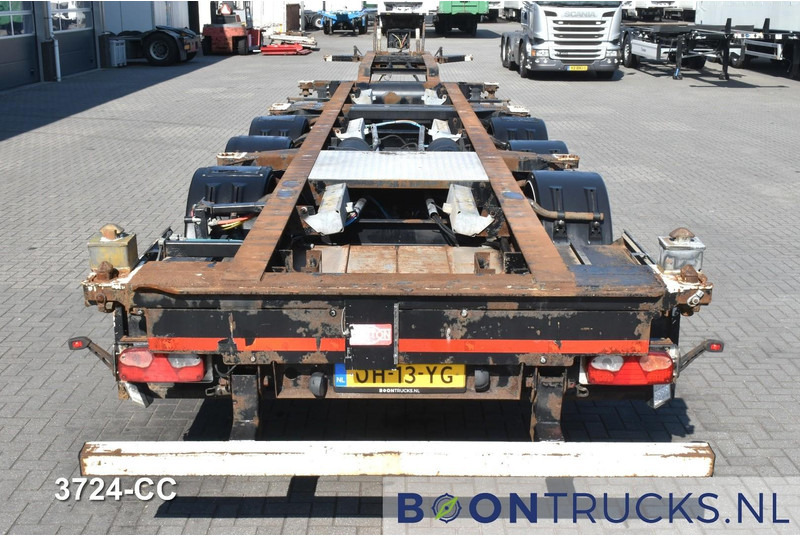 Pacton T3-007 | 2x20-40-45ft HC * LIFT AXLE * BPW * NL TRAILER - Semireboque transportador de contêineres/ Caixa móvel: foto 5 Pacton T3-007 | 2x20-40-45ft HC * LIFT AXLE * BPW * NL TRAILER - Semireboque transportador de contêineres/ Caixa móvel: foto 5