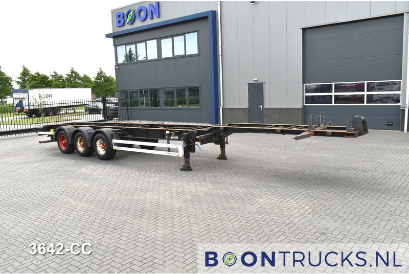 Pacton T3-007 FIXED CHASSIS | 40-45ft HC * 4500 Kg * BPW/DRUM * NL TRAILER - Semireboque transportador de contêineres/ Caixa móvel: foto 3 Pacton T3-007 FIXED CHASSIS | 40-45ft HC * 4500 Kg * BPW/DRUM * NL TRAILER - Semireboque transportador de contêineres/ Caixa móvel: foto 3