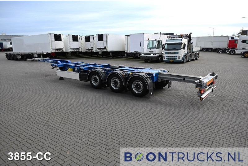 Schmitz Cargobull SCB*S3B | 2x20-30-40-45ft HC * LIFT AXLE * DISC BRAKE * EXTENDABLE REAR - Semireboque transportador de contêineres/ Caixa móvel: foto 3 Schmitz Cargobull SCB*S3B | 2x20-30-40-45ft HC * LIFT AXLE * DISC BRAKE * EXTENDABLE REAR - Semireboque transportador de contêineres/ Caixa móvel: foto 3