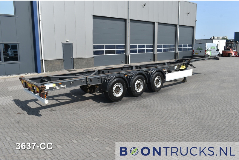 Schmitz Cargobull SCF 24 G LIGHT FIXED CHASSIS | 45ft HC * 4400 Kg * DISC BRAKES * NL TRAILER * APK 04-2026 - Semireboque transportador de contêineres/ Caixa móvel: foto 1 Schmitz Cargobull SCF 24 G LIGHT FIXED CHASSIS | 45ft HC * 4400 Kg * DISC BRAKES * NL TRAILER * APK 04-2026 - Semireboque transportador de contêineres/ Caixa móvel: foto 1