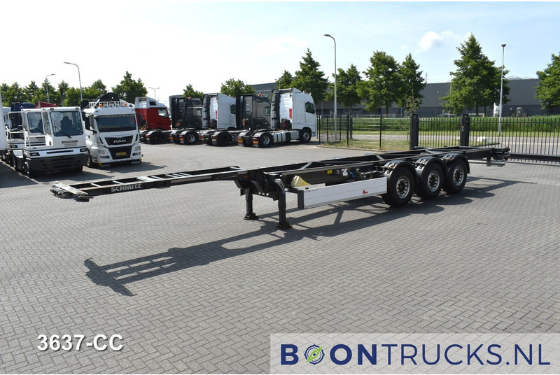 Schmitz Cargobull SCF 24 G LIGHT FIXED CHASSIS | 45ft HC * 4400 Kg * DISC BRAKES * NL TRAILER * APK 04-2026 - Semireboque transportador de contêineres/ Caixa móvel: foto 4 Schmitz Cargobull SCF 24 G LIGHT FIXED CHASSIS | 45ft HC * 4400 Kg * DISC BRAKES * NL TRAILER * APK 04-2026 - Semireboque transportador de contêineres/ Caixa móvel: foto 4
