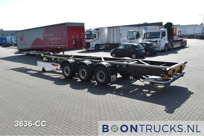 Schmitz Cargobull SCF 24 G LIGHT VAST CHASSIS | 45ft HC * LAADKLEP 2000 Kg * NL TRAILER * APK 04-2026 - Semireboque transportador de contêineres/ Caixa móvel: foto 3 Schmitz Cargobull SCF 24 G LIGHT VAST CHASSIS | 45ft HC * LAADKLEP 2000 Kg * NL TRAILER * APK 04-2026 - Semireboque transportador de contêineres/ Caixa móvel: foto 3