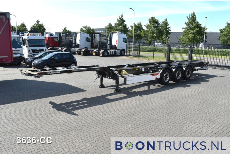 Schmitz Cargobull SCF 24 G LIGHT VAST CHASSIS | 45ft HC * LAADKLEP 2000 Kg * NL TRAILER * APK 04-2026 - Semireboque transportador de contêineres/ Caixa móvel: foto 5 Schmitz Cargobull SCF 24 G LIGHT VAST CHASSIS | 45ft HC * LAADKLEP 2000 Kg * NL TRAILER * APK 04-2026 - Semireboque transportador de contêineres/ Caixa móvel: foto 5