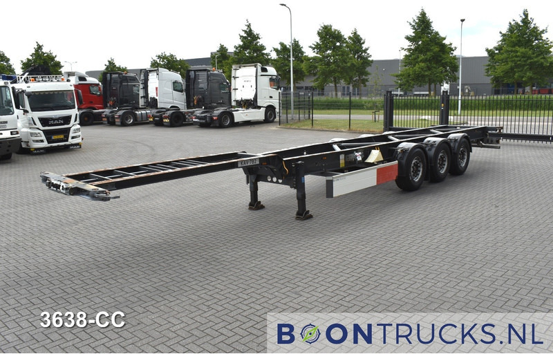 Schmitz Cargobull SCF24 FIXED CHASSIS | 45ft HC * 4400 Kg * SAF/DISC * NL TRAILER * APK 06-2026 - Semireboque transportador de contêineres/ Caixa móvel: foto 4 Schmitz Cargobull SCF24 FIXED CHASSIS | 45ft HC * 4400 Kg * SAF/DISC * NL TRAILER * APK 06-2026 - Semireboque transportador de contêineres/ Caixa móvel: foto 4