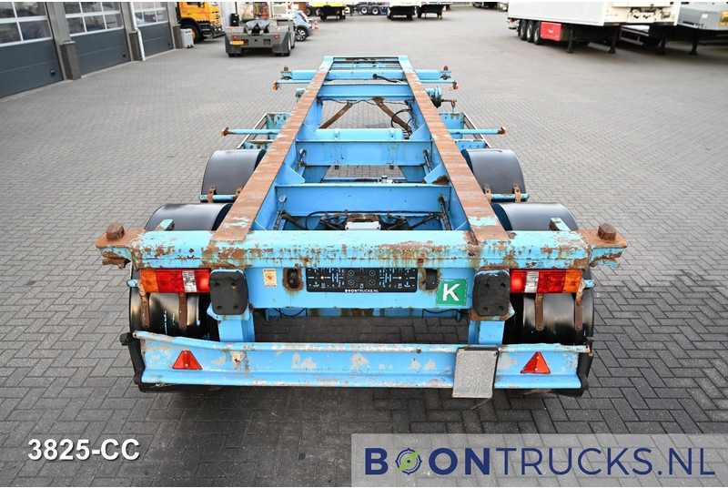 Schweriner Nutzfahrzeuge CS 20 CHASSIS | 20ft * STEEL SUSPENSION * BPW / DRUM * 9x AVAILABLE - Semireboque transportador de contêineres/ Caixa móvel: foto 5 Schweriner Nutzfahrzeuge CS 20 CHASSIS | 20ft * STEEL SUSPENSION * BPW / DRUM * 9x AVAILABLE - Semireboque transportador de contêineres/ Caixa móvel: foto 5