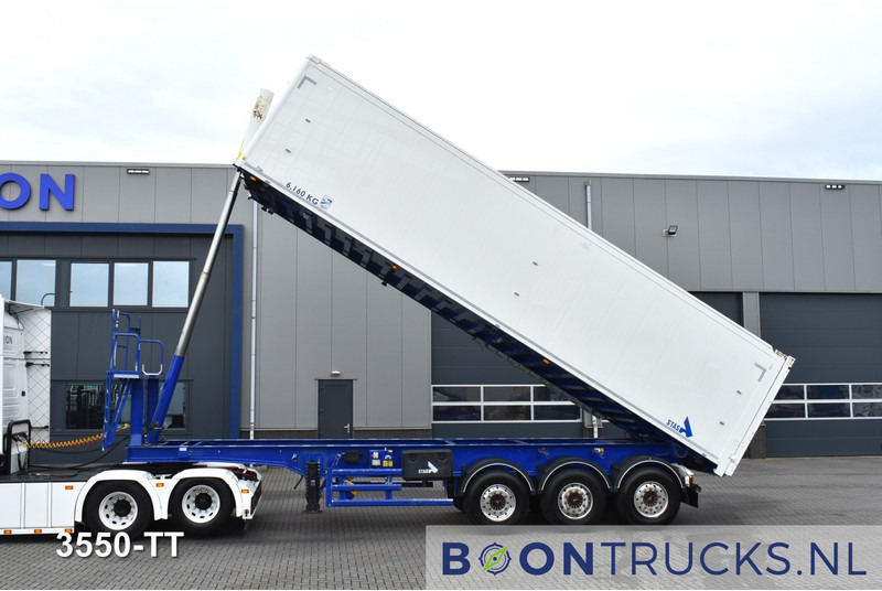 Stas S300CX | TIPPER 53 M³ * AGROSTAR * SAF / DISC * ALU * APK 10-2025 - Semireboque basculante: foto 2 Stas S300CX | TIPPER 53 M³ * AGROSTAR * SAF / DISC * ALU * APK 10-2025 - Semireboque basculante: foto 2
