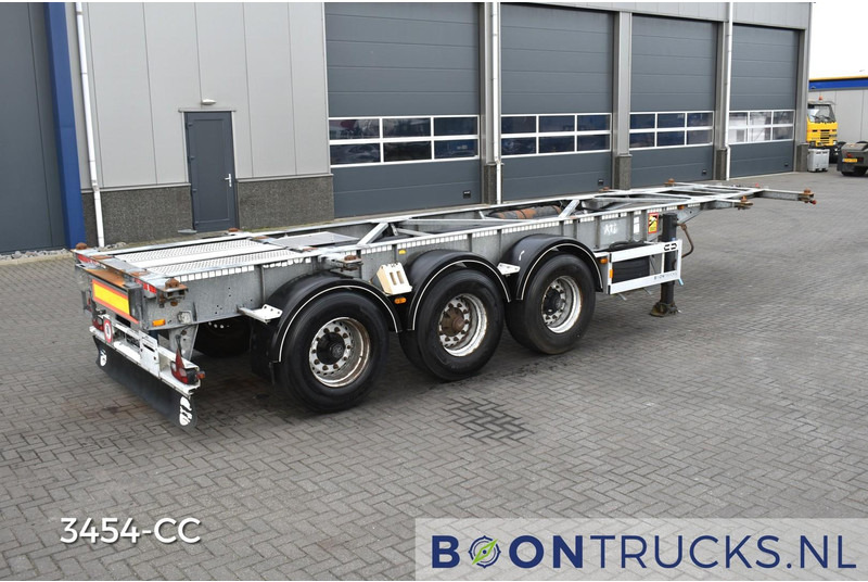 Van Hool 3B0070 TANK CHASSIS | 20-30ft * 3780 Kg * ADR AT/FL/OX * BPW/DISC * GALVANISED - Semireboque transportador de contêineres/ Caixa móvel: foto 1 Van Hool 3B0070 TANK CHASSIS | 20-30ft * 3780 Kg * ADR AT/FL/OX * BPW/DISC * GALVANISED - Semireboque transportador de contêineres/ Caixa móvel: foto 1