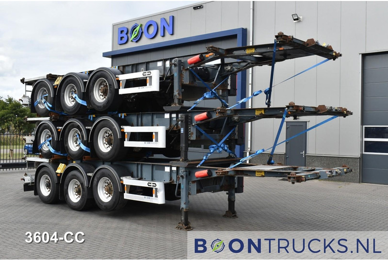 Van Hool 3B0071 € 11500 STACK PRICE | 20-30ft * ADR: FL, AT, OX * 3840 KG * LIFT AXLE - Semireboque transportador de contêineres/ Caixa móvel: foto 3 Van Hool 3B0071 € 11500 STACK PRICE | 20-30ft * ADR: FL, AT, OX * 3840 KG * LIFT AXLE - Semireboque transportador de contêineres/ Caixa móvel: foto 3