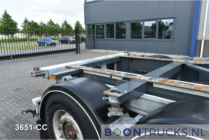 Semireboque transportador de contêineres/ Caixa móvel Van Hool A3C002 2x20-30-40-45ft HC * LIFT AXLE * SAF / DISC * EXTENDABLE REAR: foto 12