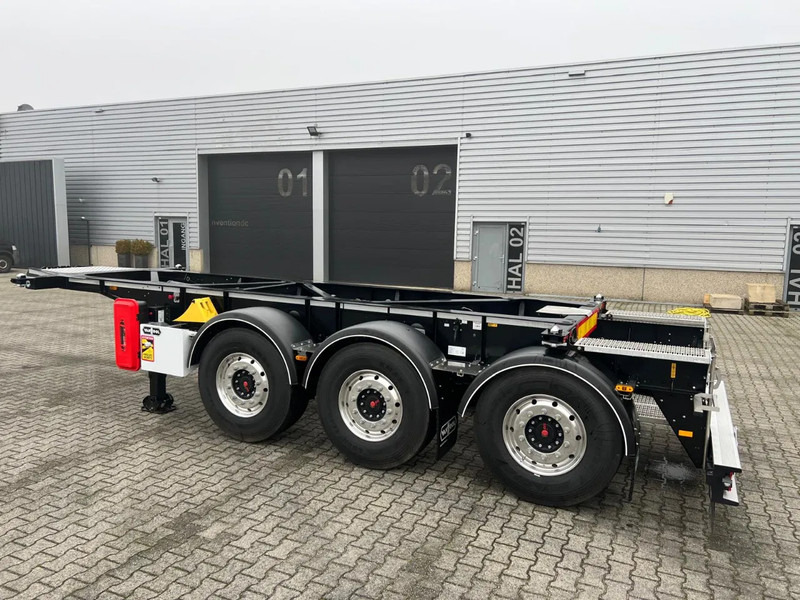Van Hool NIEUW 20FT CONTAINER SWAP MODEL MET ADR !!!!! - Semireboque transportador de contêineres/ Caixa móvel: foto 2 Van Hool NIEUW 20FT CONTAINER SWAP MODEL MET ADR !!!!! - Semireboque transportador de contêineres/ Caixa móvel: foto 2