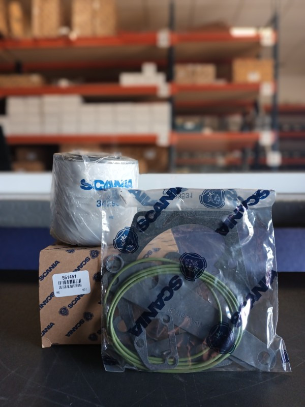 SCANIA OIL COOLER GASKET KIT - 551451 - Radiador de óleo de Caminhão: foto 1 SCANIA OIL COOLER GASKET KIT - 551451 - Radiador de óleo de Caminhão: foto 1