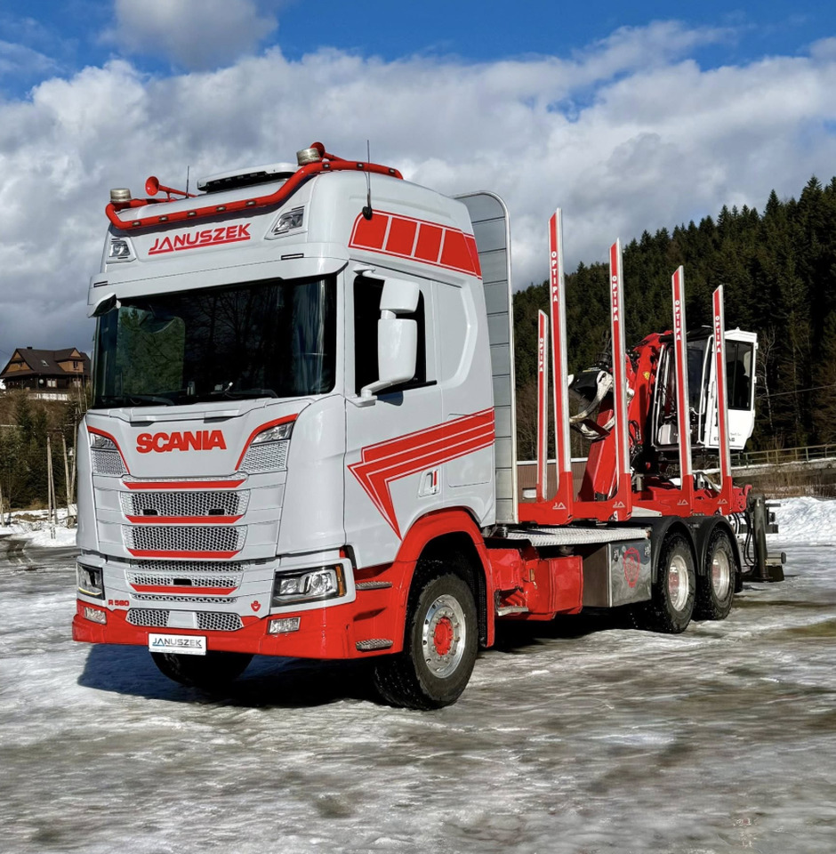 SCANIA R580 - Caminhão florestal: foto 1 SCANIA R580 - Caminhão florestal: foto 1
