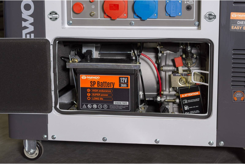 Gerador elétrico nuevo Daewoo DDAE10500DSE-3G: foto 11