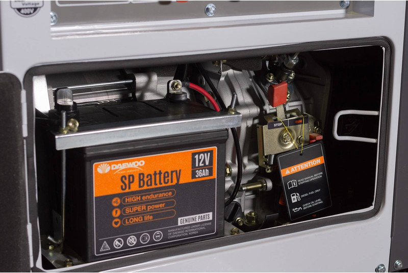 Gerador elétrico nuevo Daewoo DDAE10500DSE-3G: foto 12