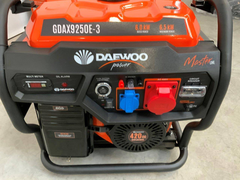 Gerador elétrico nuevo Daewoo GDAX9250E-3: foto 8