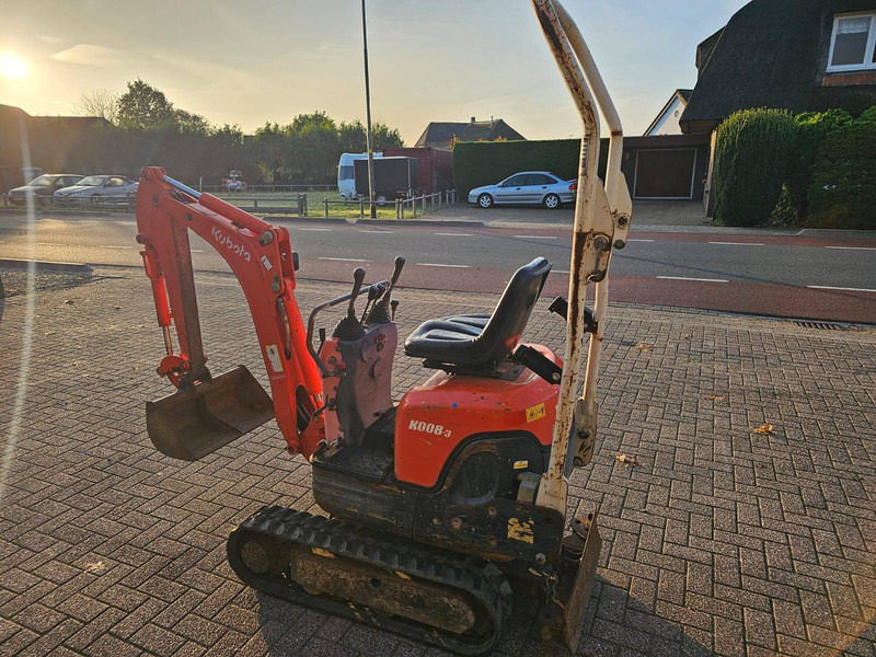 Kubota K008-3 - Mini escavadeira: foto 5 Kubota K008-3 - Mini escavadeira: foto 5