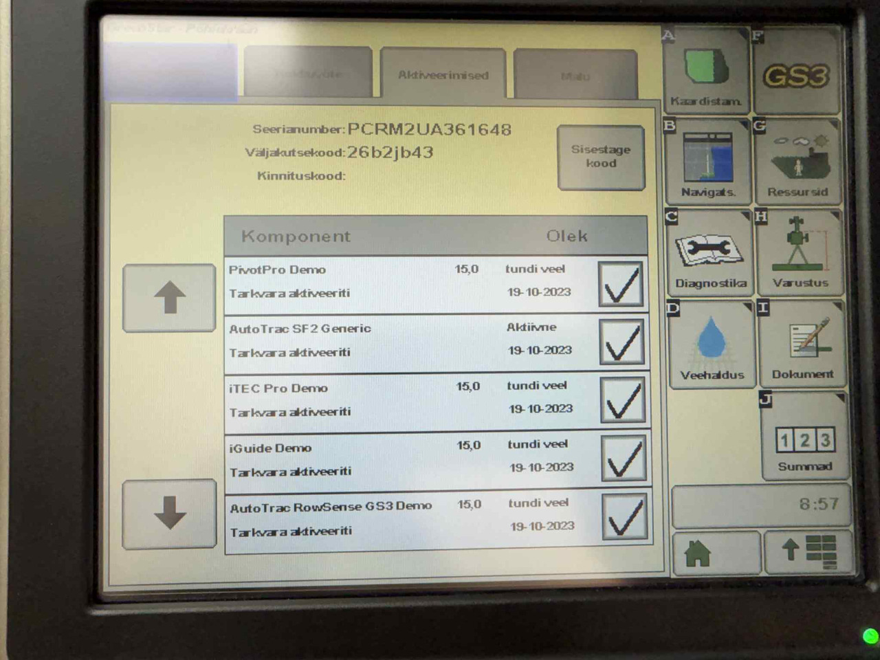 JOHN DEERE Starfire - Sistema de navegação de Trator: foto 5 JOHN DEERE Starfire - Sistema de navegação de Trator: foto 5