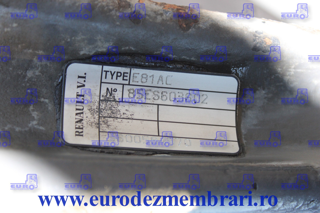 AXA FATA RENAULT 5600584570 - Eixo dianteiro de Caminhão: foto 2 AXA FATA RENAULT 5600584570 - Eixo dianteiro de Caminhão: foto 2