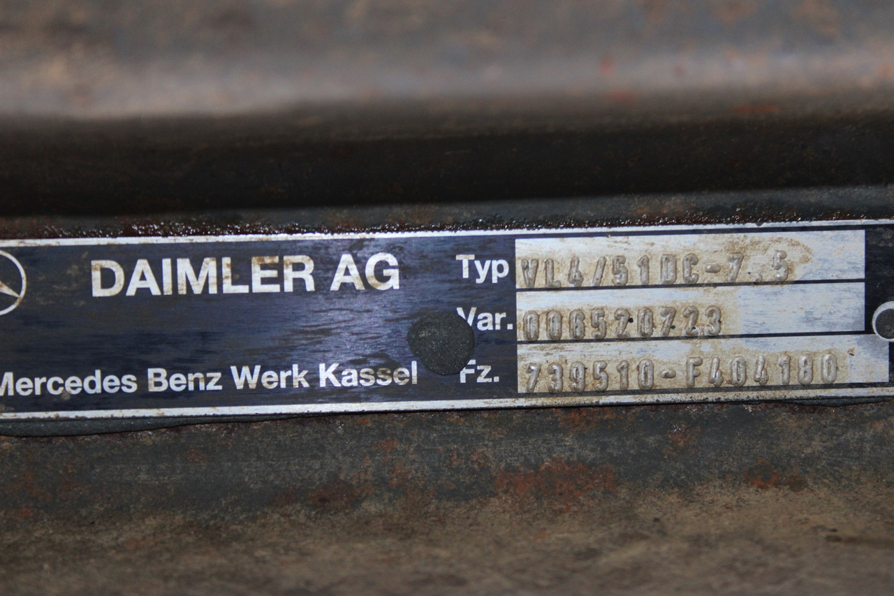 AXA FATA VL4-51DC-7,5 MERCEDES ACTROS MP2 MP3 A9433312101, 006520723 - Eixo dianteiro de Caminhão: foto 3 AXA FATA VL4-51DC-7,5 MERCEDES ACTROS MP2 MP3 A9433312101, 006520723 - Eixo dianteiro de Caminhão: foto 3