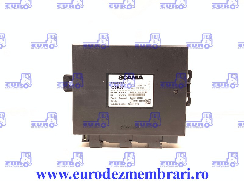 CALCULATOR COORDINATOR COO7 SCANIA R P G 2753529, 2707274, 2779636 - Centralina electrónica de Caminhão: foto 1 CALCULATOR COORDINATOR COO7 SCANIA R P G 2753529, 2707274, 2779636 - Centralina electrónica de Caminhão: foto 1