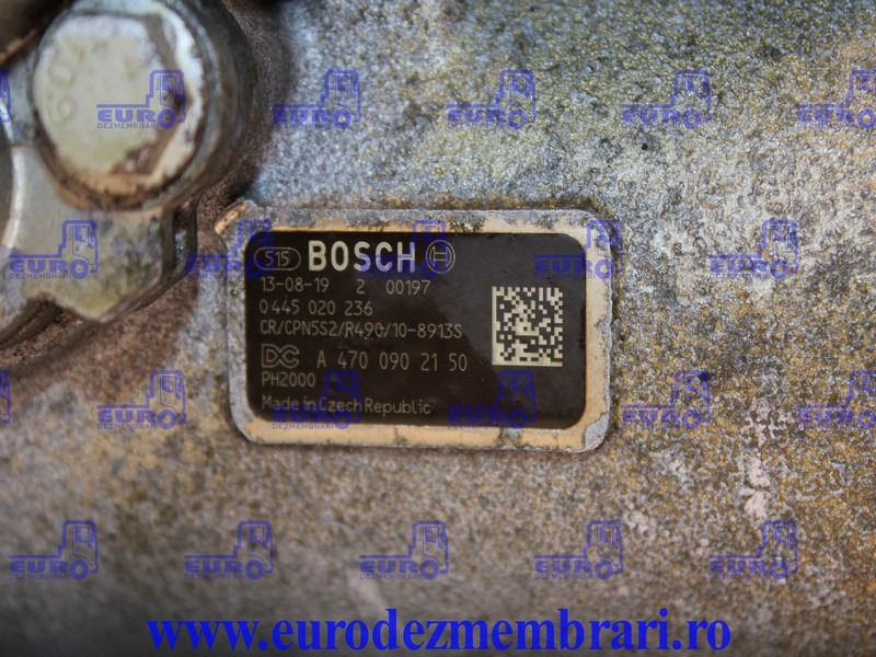 POMPA INALTA PRESIUNE MERCEDES ACTROS MP4 A4700902150, A4700900850 - Bomba de combustivel de Caminhão: foto 4 POMPA INALTA PRESIUNE MERCEDES ACTROS MP4 A4700902150, A4700900850 - Bomba de combustivel de Caminhão: foto 4