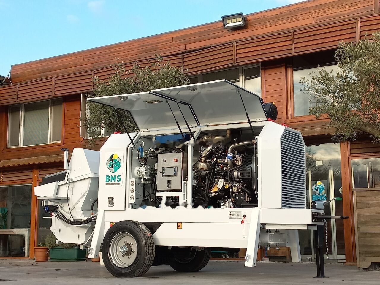 Bomba de betão estacionária nuevo BMS BSP SP70: foto 11