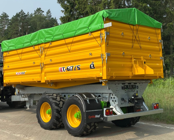 Cynkomet Przyczepa Tandem 15,5 t / Tandemanhänger / Tandem trailer / Тандемный прицеп - Reboque basculante agrícola: foto 2 Cynkomet Przyczepa Tandem 15,5 t / Tandemanhänger / Tandem trailer / Тандемный прицеп - Reboque basculante agrícola: foto 2