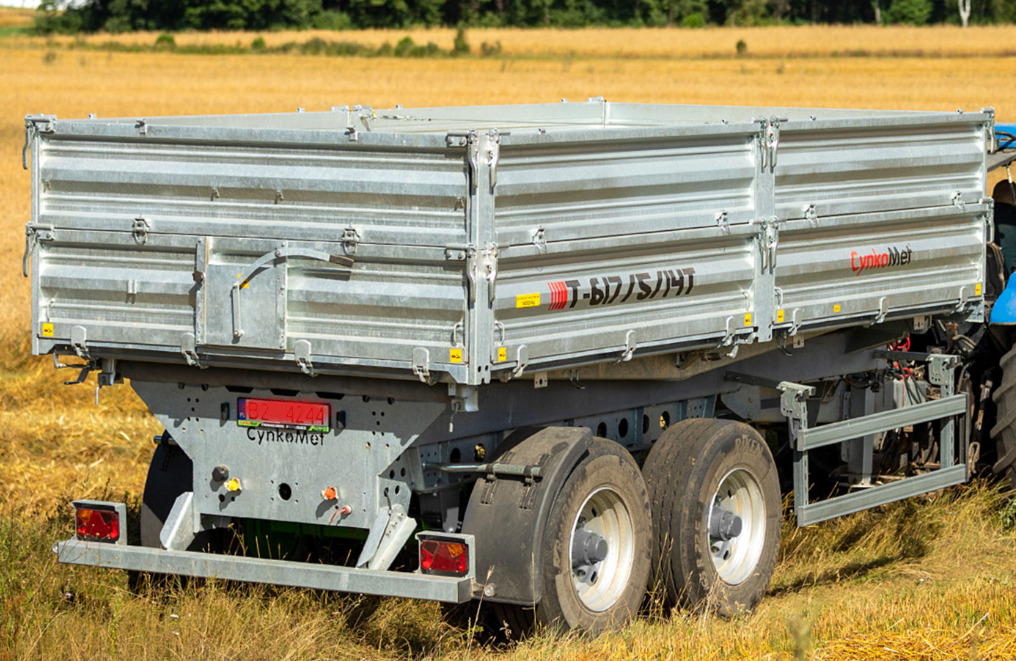 Cynkomet Przyczepa Tandem 15,5 t / Tandemanhänger / Tandem trailer / Тандемный прицеп - Reboque basculante agrícola: foto 1 Cynkomet Przyczepa Tandem 15,5 t / Tandemanhänger / Tandem trailer / Тандемный прицеп - Reboque basculante agrícola: foto 1