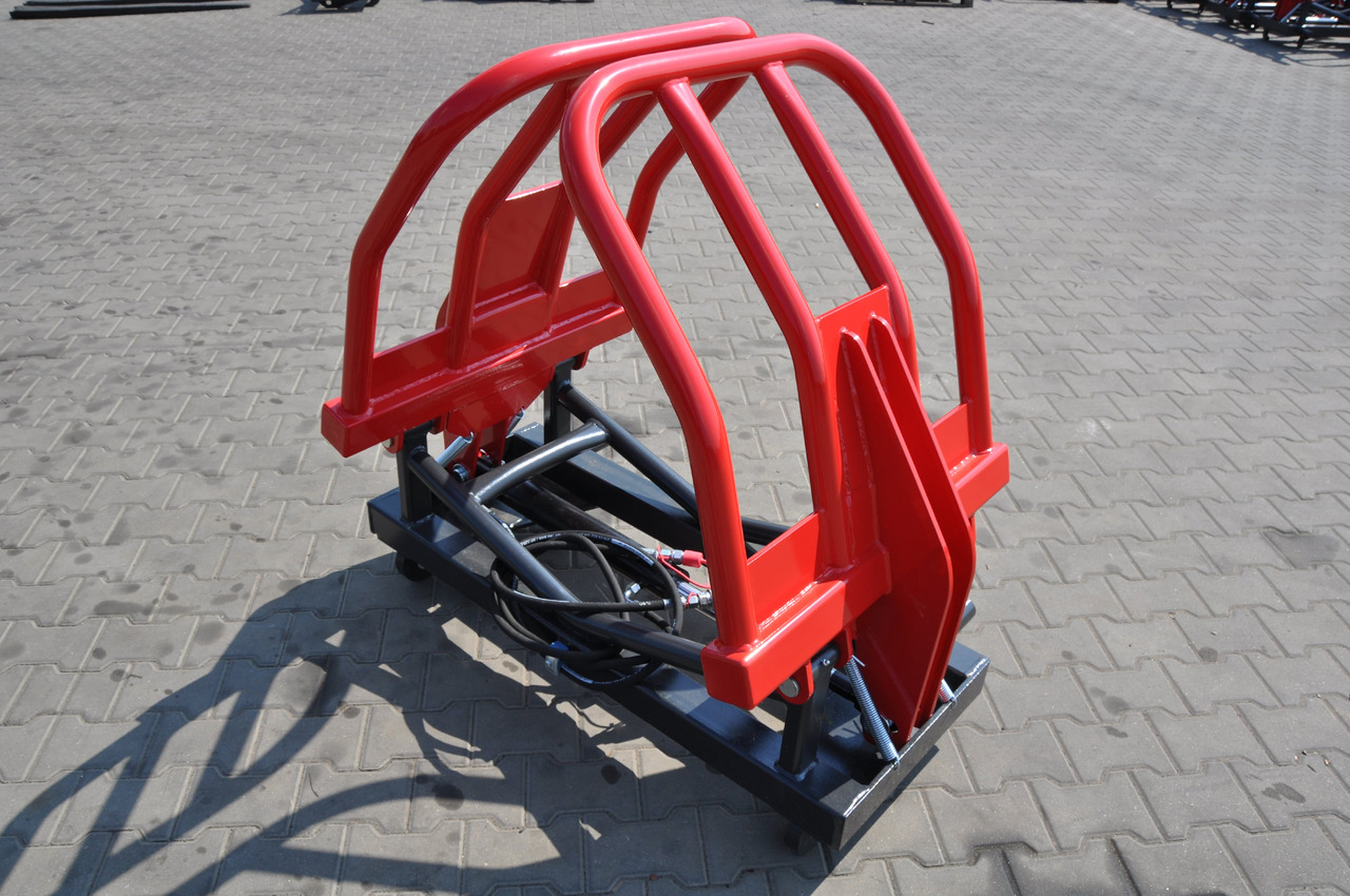 METAL-TECHNIK Bale Gripper / Rundballenzange / грейфер для рулонов - Garra de Carregador frontal para o trator: foto 3 METAL-TECHNIK Bale Gripper / Rundballenzange / грейфер для рулонов - Garra de Carregador frontal para o trator: foto 3