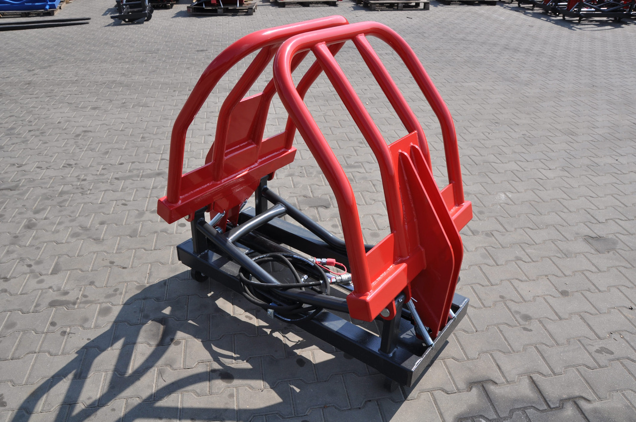 METAL-TECHNIK Bale Gripper / Rundballenzange / грейфер для рулонов - Garra de Carregador frontal para o trator: foto 1 METAL-TECHNIK Bale Gripper / Rundballenzange / грейфер для рулонов - Garra de Carregador frontal para o trator: foto 1