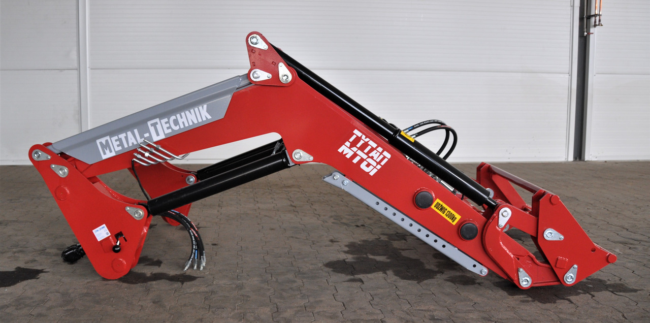 Metal - Technik Ładowacz czoŁowy / Frontlader / Front loader / Фронтальный погрузчик - Carregador frontal para o trator: foto 3 Metal - Technik Ładowacz czoŁowy / Frontlader / Front loader / Фронтальный погрузчик - Carregador frontal para o trator: foto 3