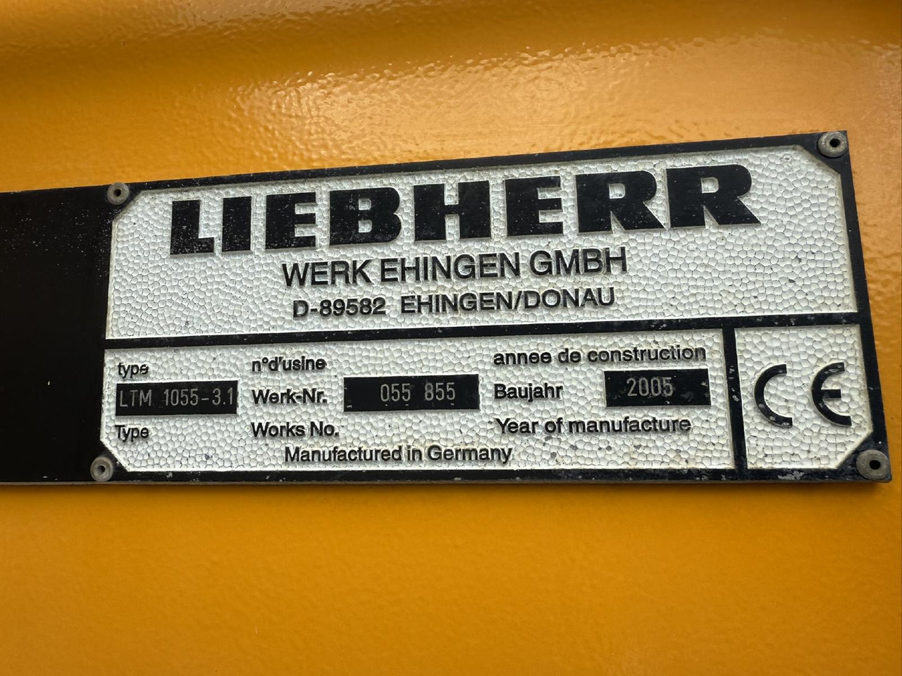 Guindaste móvel Liebherr LTM 1055-3.1 (05 - 055 855) | 6 x 6: foto 9 Guindaste móvel Liebherr LTM 1055-3.1 (05 - 055 855) | 6 x 6: foto 9