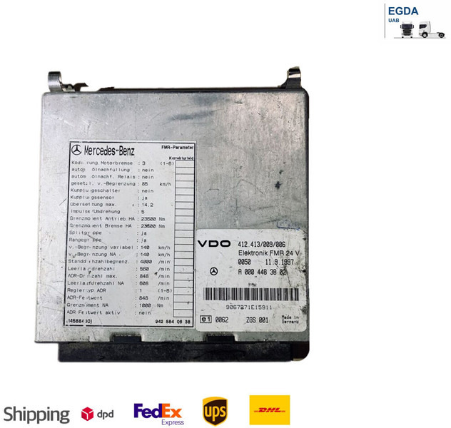 Mercedes-Benz ACTROS - Centralina electrónica: foto 1 Mercedes-Benz ACTROS - Centralina electrónica: foto 1